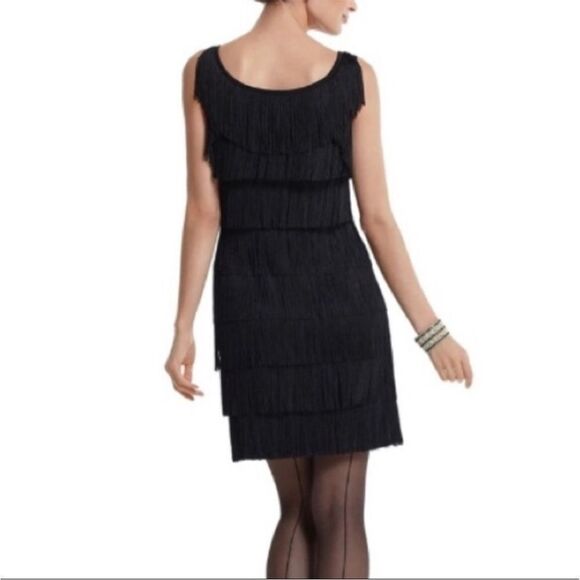 EUC White House Black Market Flapper Dress(size XXS) - Picture 3 of 7